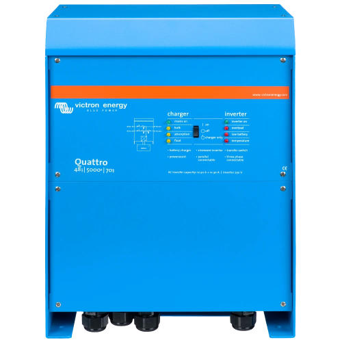 VictronEnergy Quattro 48/5000/70-100/100 однофазный чистая синусоида
