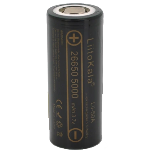 LiitoKala 26650 Li-Ion Lii-50A 5000mah