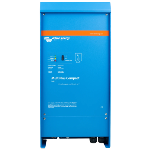 Victron Energy MultiPlus 24/1600/40-16 чистая синусоида (1,6 кВА/1.3 кВт, 1 фаза, без MPPT)