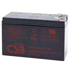 CSB UPS12360 12V7.5Ah