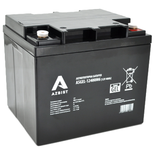 AZBIST Super GEL ASGEL-12400M6 12V 40Ah