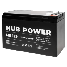 Hub Power HE-129 12V 9AH