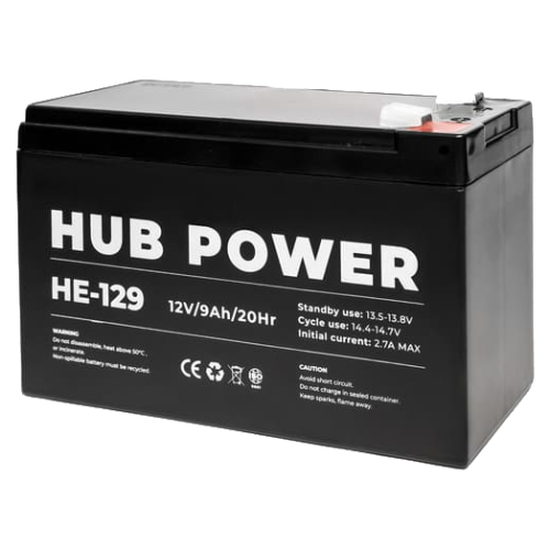 Hub Power HE-129 12V 9AH