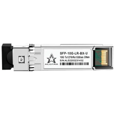 ALISTAR SFP-10G-LR-BX-U SFP+ 10G BASE-BX 1SM WDM LC 20KM TX1270/RX1330nm DOM