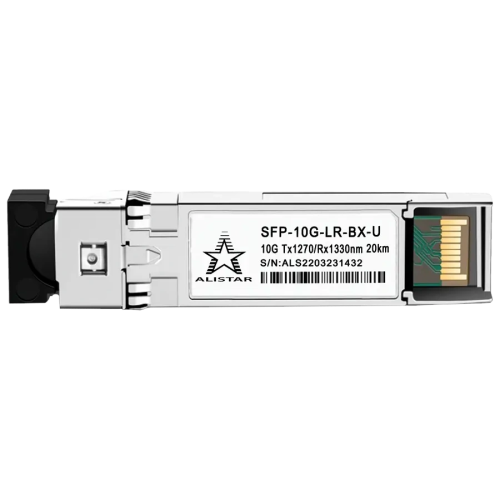 ALISTAR SFP-10G-LR-BX-U SFP+ 10G BASE-BX 1SM WDM LC 20KM TX1270/RX1330nm DOM