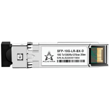 ALISTAR SFP-10G-LR-BX-D SFP+ 10G BASE-BX 1SM WDM LC 20KM TX1330/RX1270nm DOM