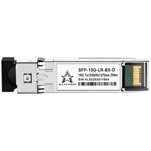ALISTAR SFP-10G-LR-BX-D SFP+ 10G BASE-BX 1SM WDM LC 20KM TX1330/RX1270nm DOM