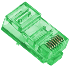 Merlion RJ-45 8P8C UTP Cat-5 Q100 Green