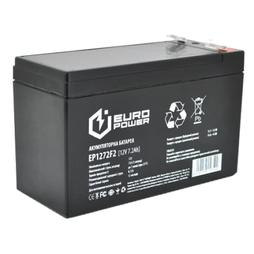 EUROPOWER EP12-7.2F2 12В 7 А•ч