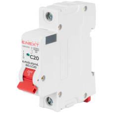 Enext e.mcb.stand.60.1.C20, 1р, 20А, C, 6кА