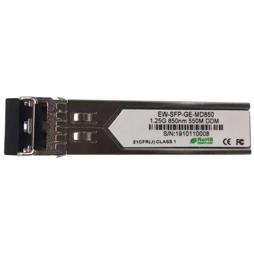 Ewind EW-SFP-GE-MD850 155M, Multi-mode Dual Fiber, 850nm, 550meter, LC connector