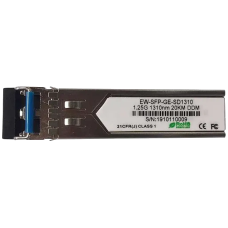 Ewind EW-SFP-GE-SD1310 155M, Single-mode Dual Fiber, 1310nm, 20km, LC connector