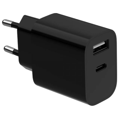 Gembird TA-UC-2AC12-01-BK (USB Type A + USB Type C)