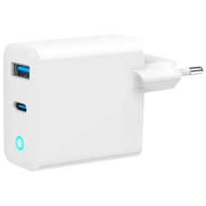 Gembird TA-UC-PDQC45L-W-01 (USB-A + Type-C)