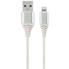 Cablexpert CC-USB2B-AMLM-2M-BW2 USB 2.0/Lightning 2м