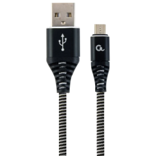 Cablexpert CC-USB2B-AMmBM-2M-BW USB 2.0/Micro B 2м