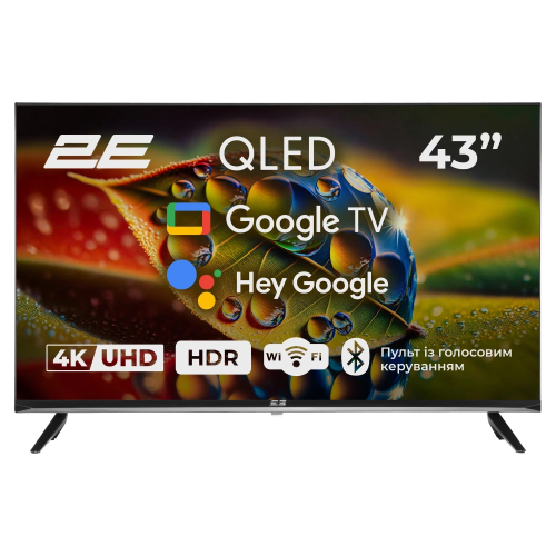 2E 43A77Q 43” дюйма 3840x2160 QLED Google TV