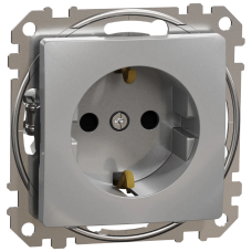 Schneider Electric Sedna Design & Elements SDD113022 с заземлением и шторками