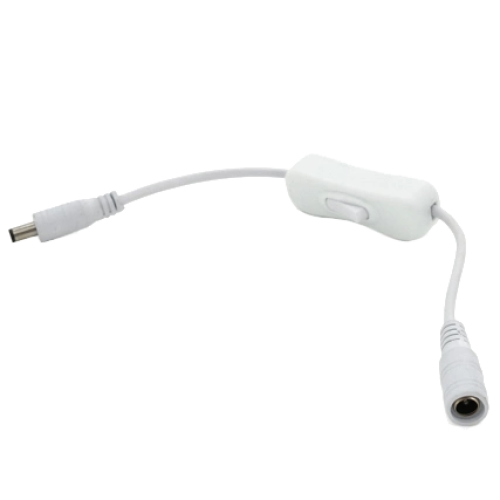 DC-F => DC-M (D 5,5x2,5мм) White