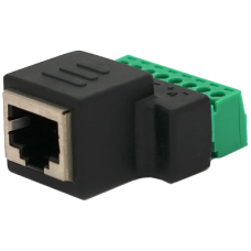 RJ-45(F) (8 контактов) с клеммами под кабель