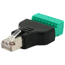 RJ-45(M) (8 контактов) с клеммами под кабель