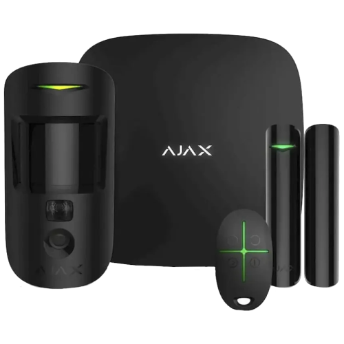 Ajax StarterKit Cam Plus HDR (8EU) UA black