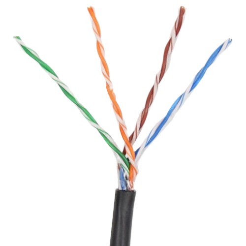 GM UTP 4*2*24AWG(0,51) СU CAT.5E PE (UTP медь наружная) 305 м