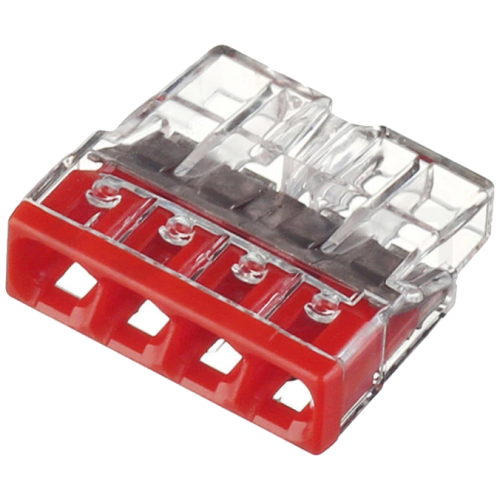 Wago 2273-204 4-провода 0,5-2,5мм2 (без пасты)