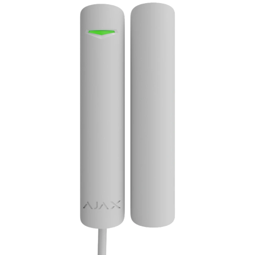 Ajax DoorProtect G3 Fibra ASP white проводной магнитоконтактный открывания, удара и изменения угла наклона