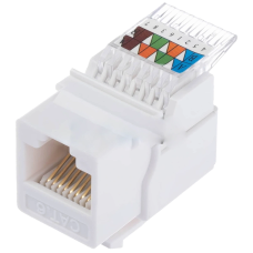 Hager Lumina WL9002 SLIM KeyStone RJ-45 UTP, кат.5е