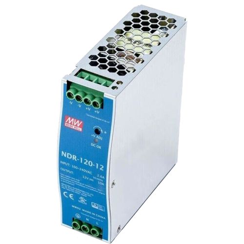 NDR-120-12 120Вт 10A 12В на DIN-рейке