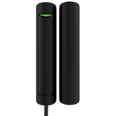 Ajax DoorProtect G3 Fibra ASP black проводной магнитоконтактный открывания, удара и изменения угла наклона