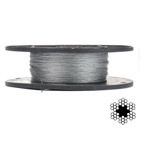 APRO 2мм DIN 3055 (6x7) бухта 200м