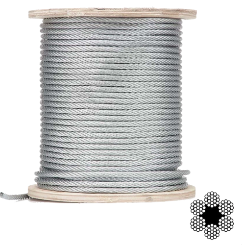 APRO 10мм DIN 3055 (6x7) бухта 100м
