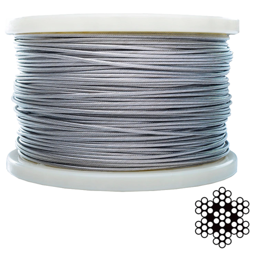 APRO 4 мм DIN 3055 (6х7+1х7) А2 200 м