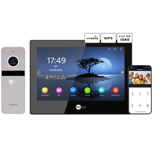 Neolight ALPHA Hybrid Black + SOLO FHD Silver