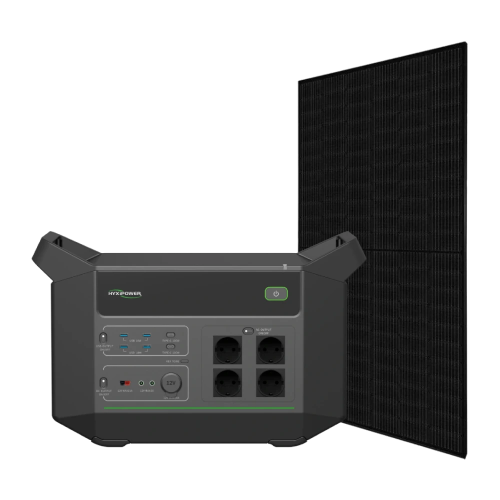 HYXiPower HYX-EA2500 + Canadian Solar CS6R-395MS Full Black