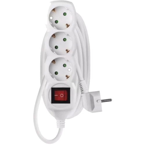 EMOS P1321R 3 розетки 1.5 м