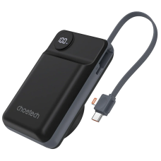 Choetech B696 20 000мА•ч Black с магнитной зарядкой