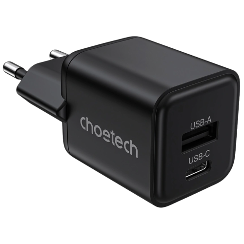 Choetech PD5012 mini Black PD30W GAN A+C