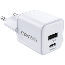 Choetech PD5012 mini White PD30W GAN A+C