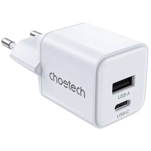 Choetech PD5012 mini White PD30W GAN A+C