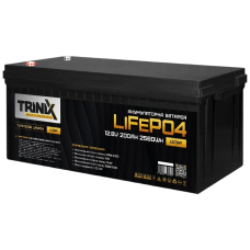 TRINIX TLFP-12200 Ultra 200А•ч 12В
