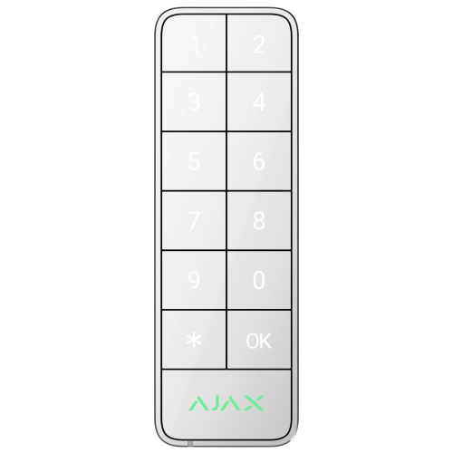 Ajax Superior Keypad Outdoor Fibra white