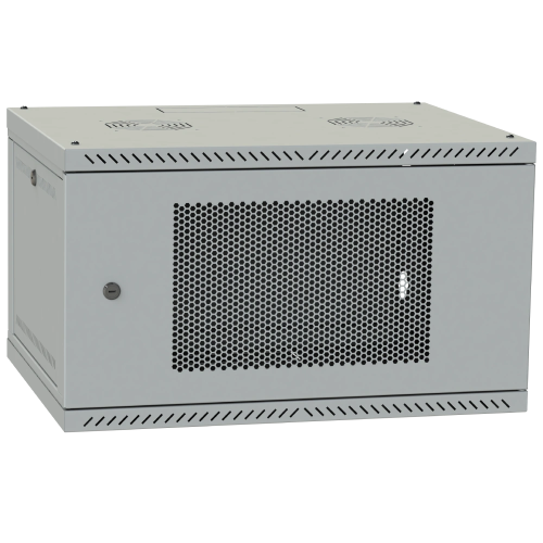IPCOM 4U 600x350 дверь перфорация (серая)