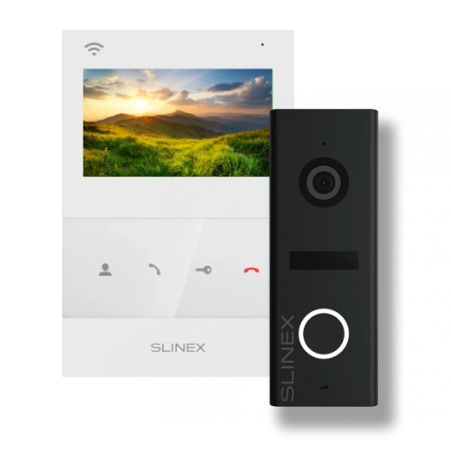 Slinex SQ-04N Cloud white + ML-17HD black