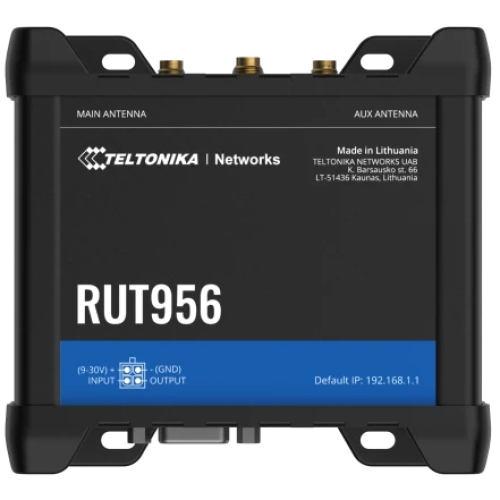 Teltonika RUT956 з 4G LTE, Wi-Fi, RS-232, RS-485