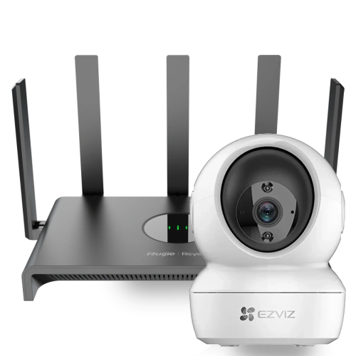 Ezviz CS-H6c (4MP,W1) + Reyee RG-EW1300G