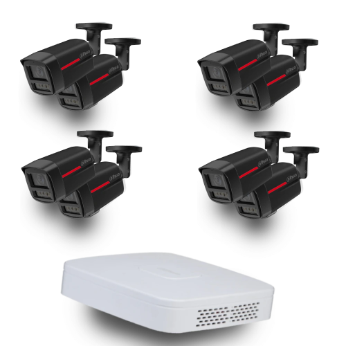 (8х DH-IPC-HFW2449TL-S-PRO-BE +1 х NVR2108-I2)