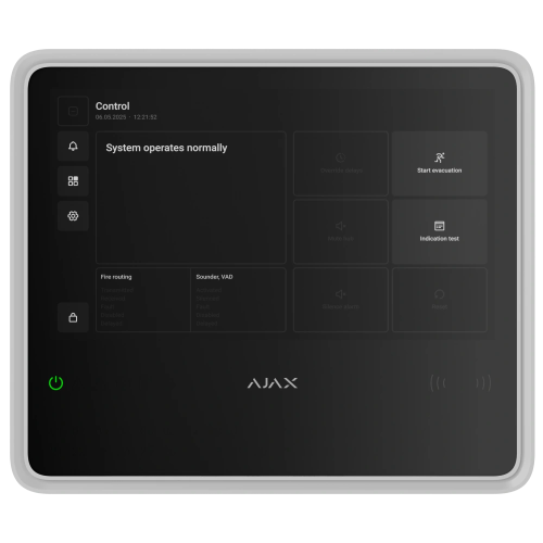 Ajax EN54 Fire Hub white